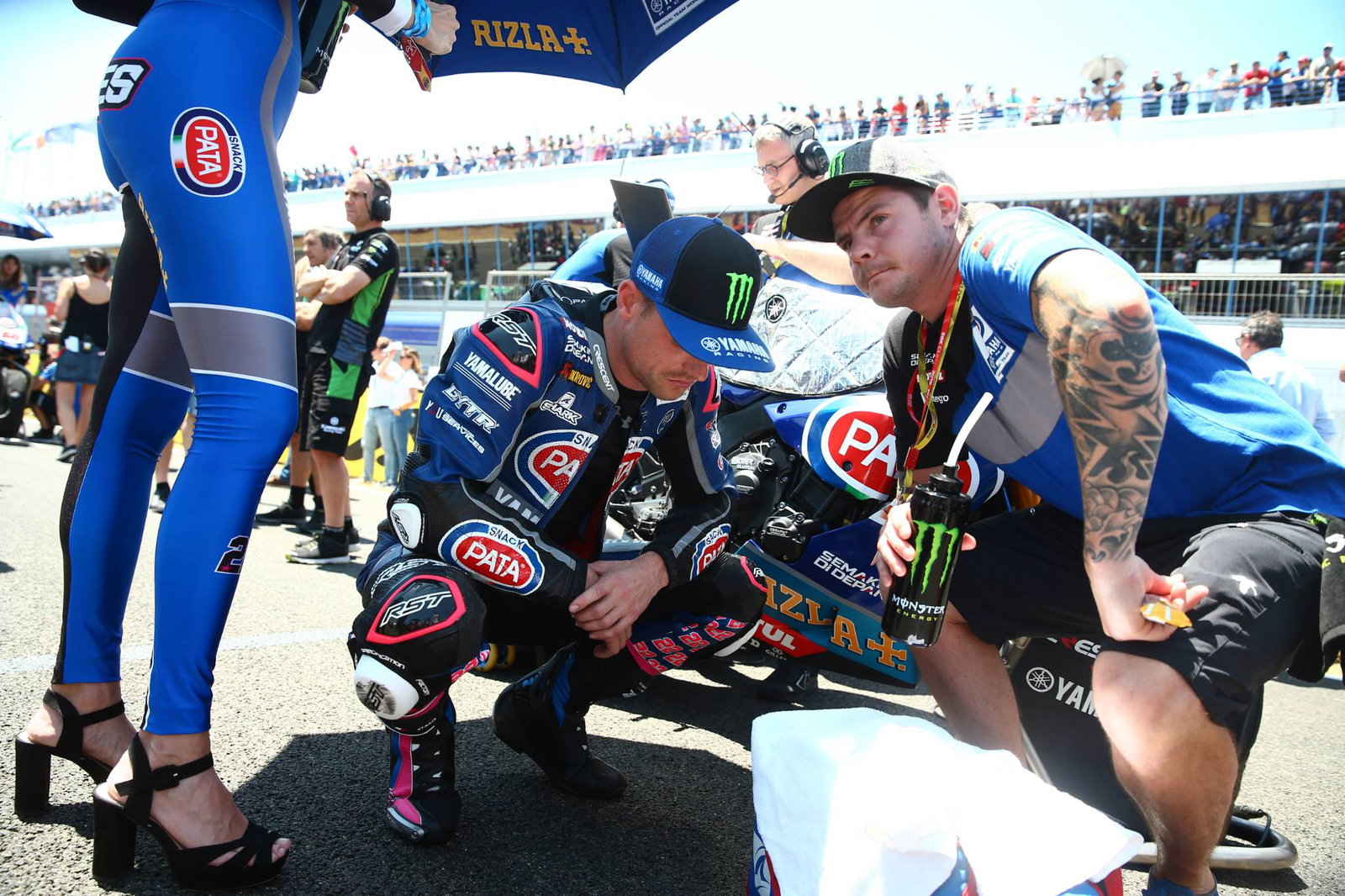 van der Mark, Yamaha kembali ke puncak setelah akhir pekan yang 'luar biasa'