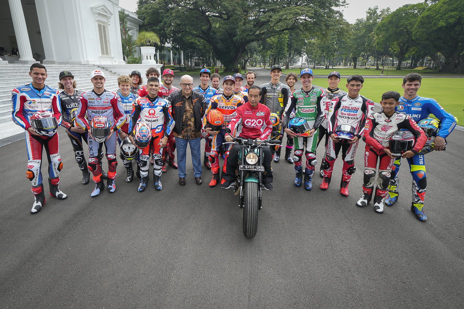 FOTO: Dihadiri Presiden, Parade MotoGP Meriahkan Jakarta