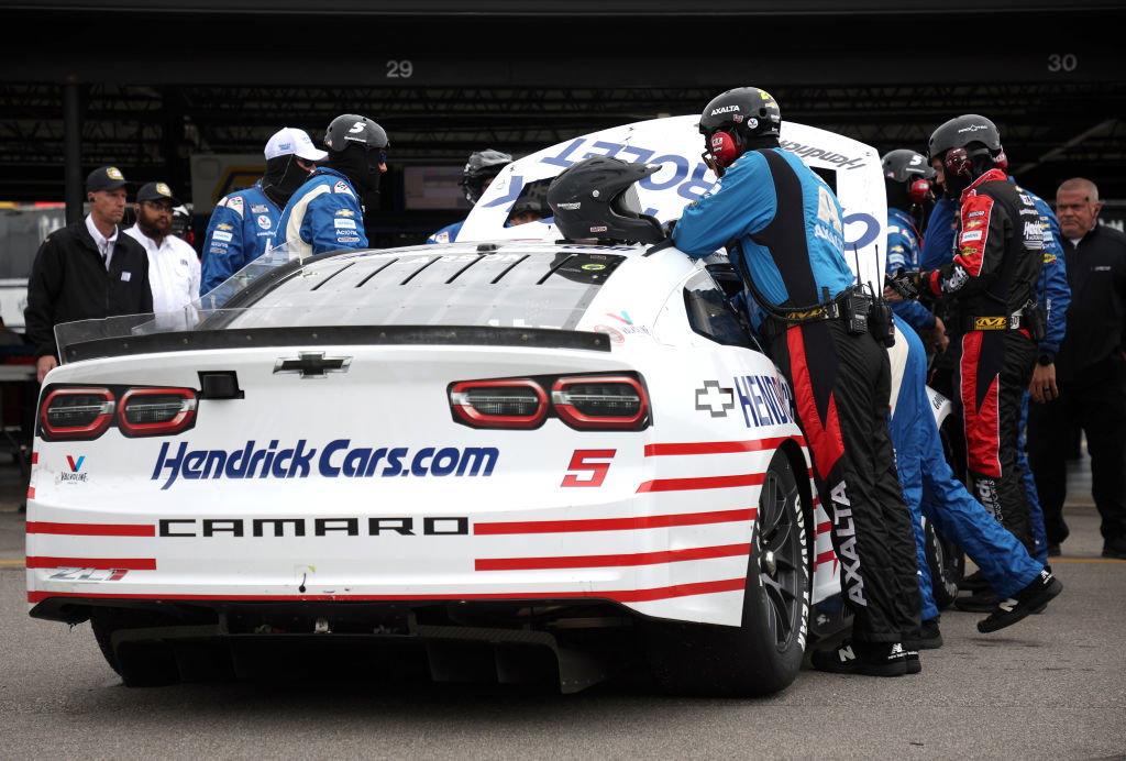 Joey Logano Punts William Byron For NASCAR Darlington Victory