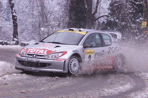 McRae retires from the Monte Carlo Rally.