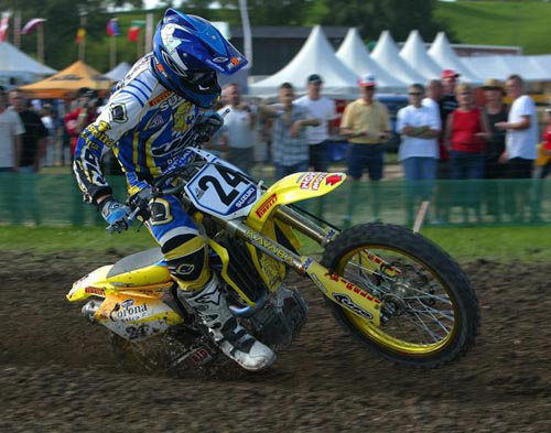 Carmichael wins 2005 AMA Supercross title.