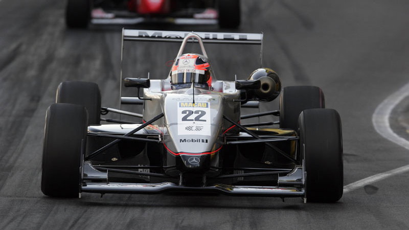 Premat and Kubica secure one-two for Mercedes.