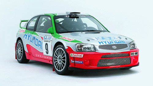 Hyundai Accent WRC? launched.