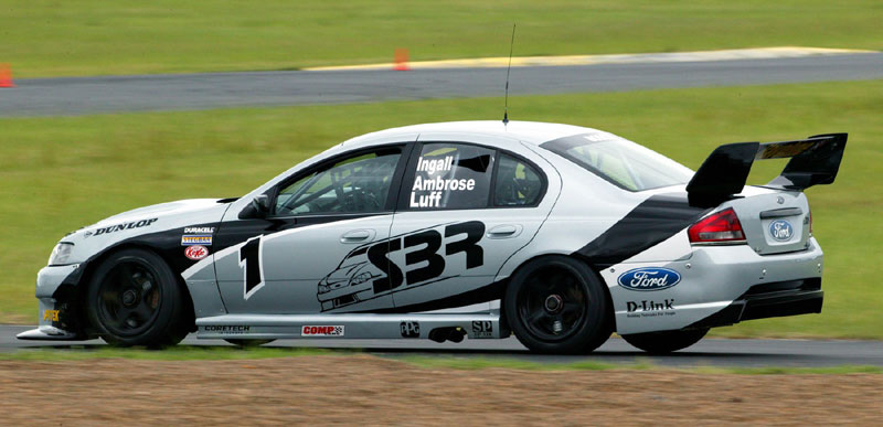 DJR aiming for the front.