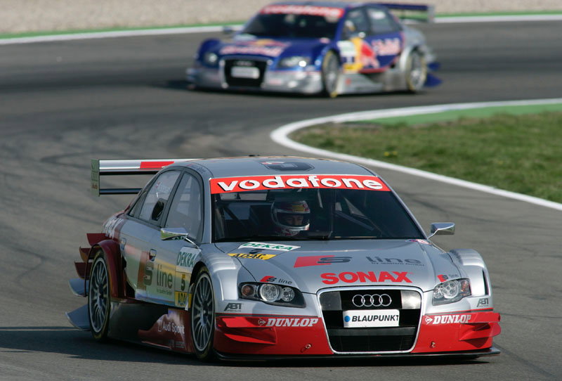 Hakkinen breaks DTM duck.