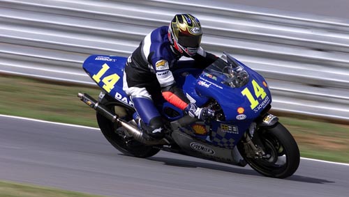 Top Yamaha man McCoy slides into third.