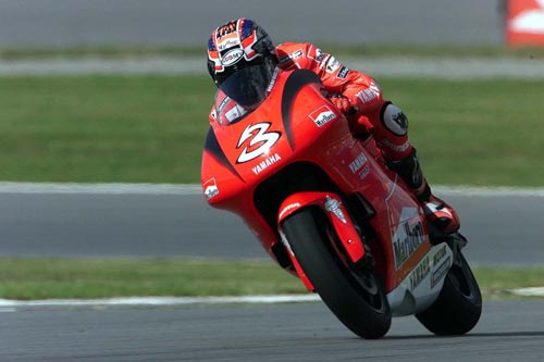 Roberts goes back to the front.