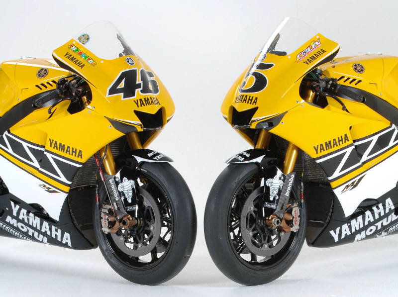 Rossi, Edwards to race in `Yamaha USA` yellow.