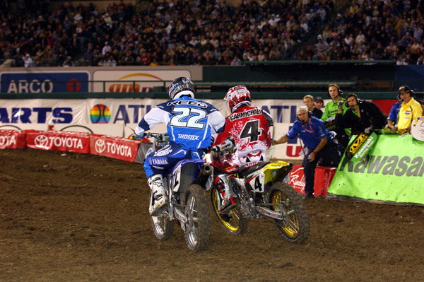 Carmichael, Stewart share 2006 Supercross titles.