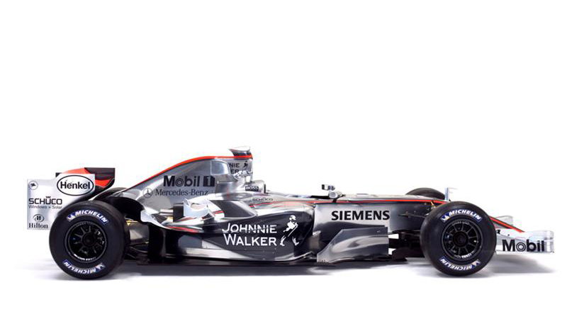 McLaren unveil 2006 colours.