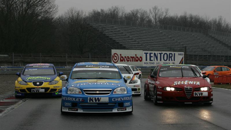 Monza - a driver's eye view.