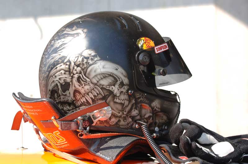 Fellow: I wish we would`ve had five more laps...