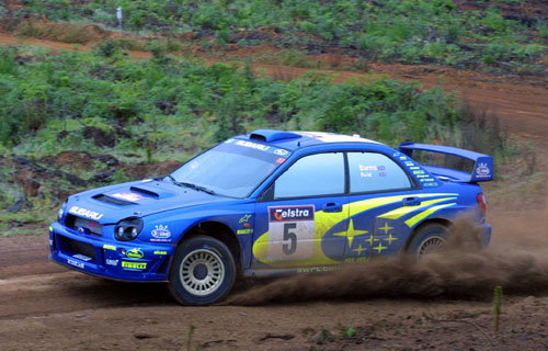 Rally stars visit Ford's Bridgend engine plant.
