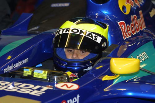 Villeneuve positive about BAR 004.