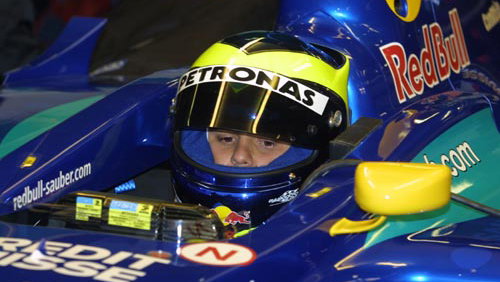 Sauber drivers commence 2002 campaign.