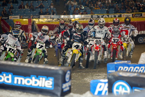 Reigning AMA champs to run red number plates.