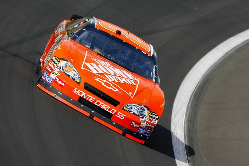 BUSCH: First win for Toyota.