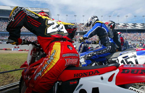 Tough Belgian 250cc GP for the CAS Honda riders.