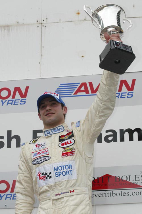 Jouanny takes victory at Donington.