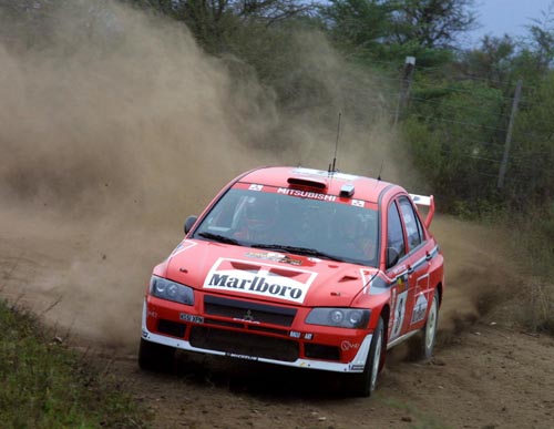 Skoda score first points of 2002.