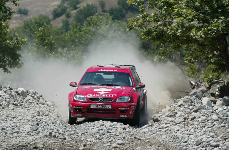 Mitsubishi Lancer Evo - The favourite on Rally GB.