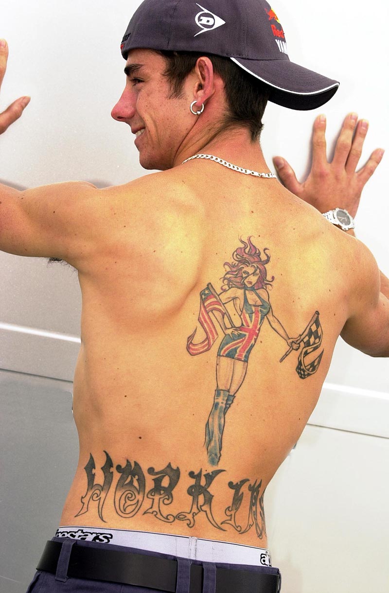 Aoki scrapes elbows.