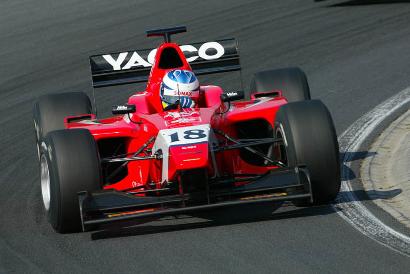 FIA F3000 Barcelona test - day two: 11 April.