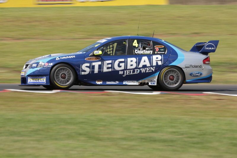 Queensland 2008: Courtney takes debut win.