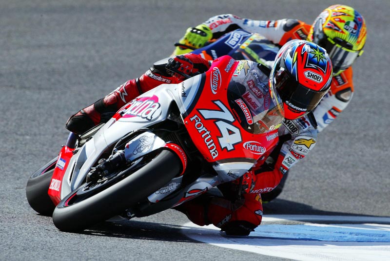 Why Aoyama rode without electronics.