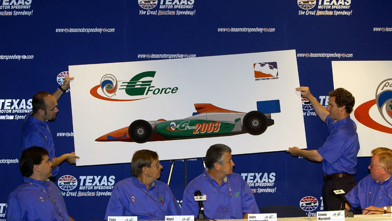 G Force unveils changes for IRL in 2003.