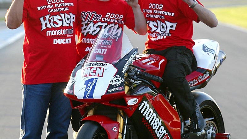 Hislop splits with MonsterMob Ducati.