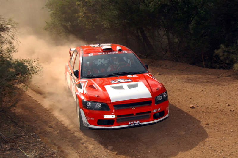 Leg 1 standings - Telstra Rally Australia.