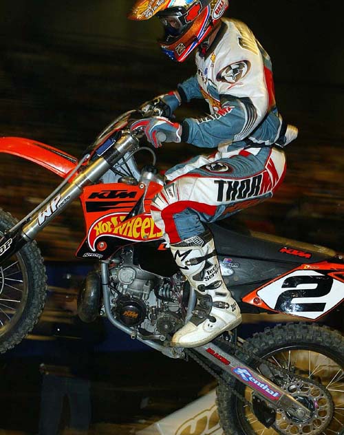 Full 2003 AMA Supercross entry list.