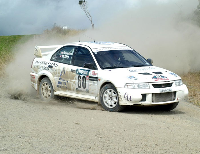 Subaru Rally Team Australia pay tribute to Bourne.