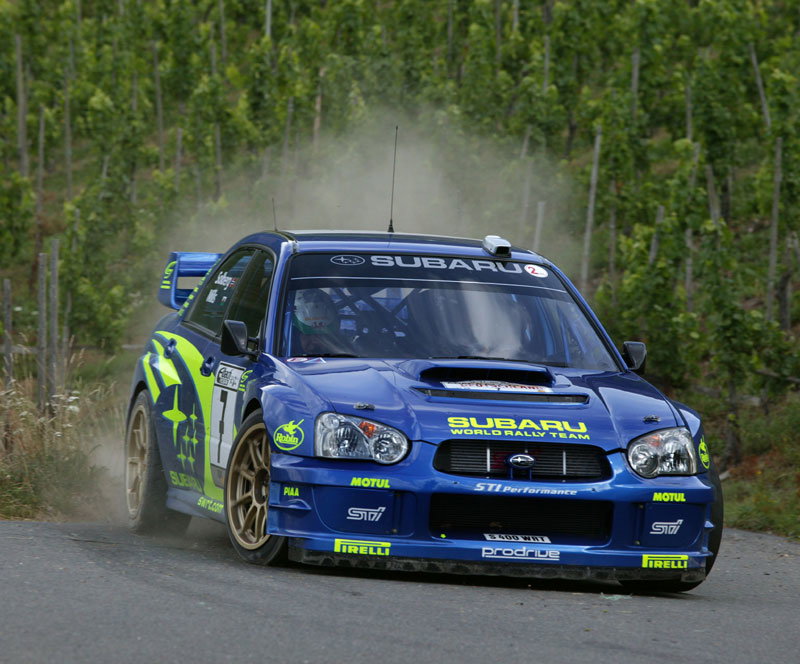 Rowe holds second for Subaru in PCWRC.