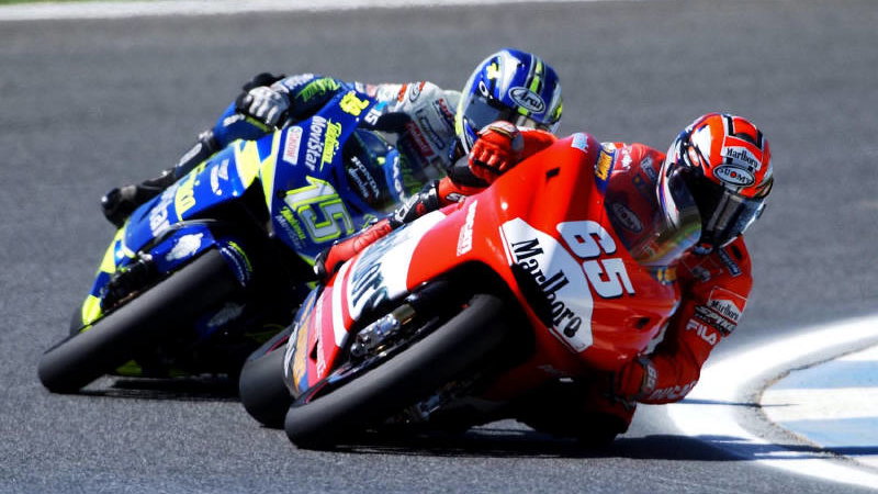 Picture: Sete stung by Ducati power.