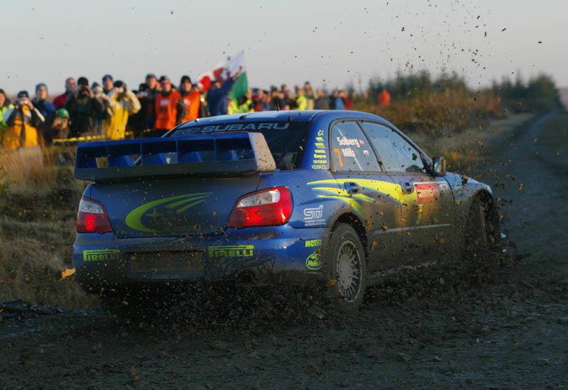 Final World Rally Championship standings.