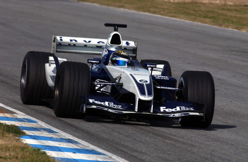 Heidfeld puts Jordan EJ13 third at wet Jerez.