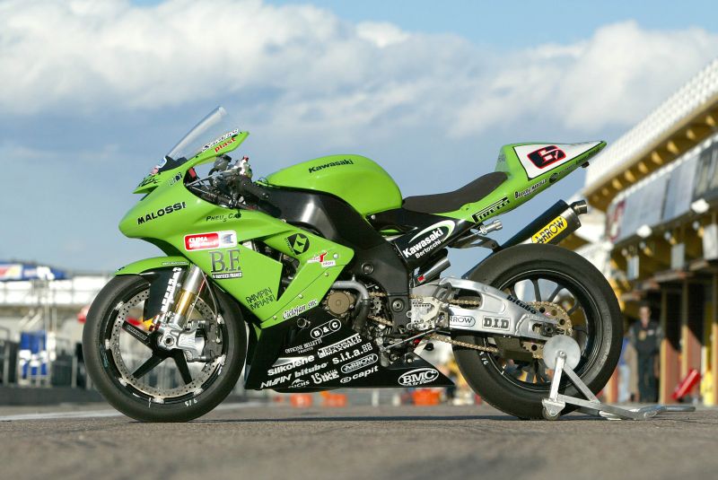 Chili from Haga in first practice.