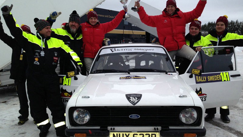 Petter Solberg wins Swedish Historic Rally