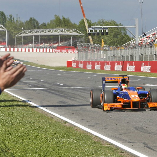Leimer wins Barcelona sprint
