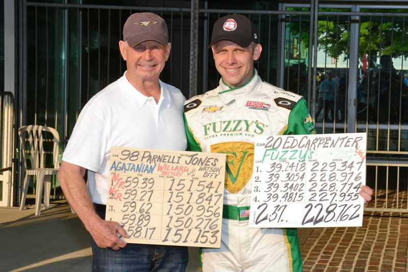 2013 Indy 500: Starting grid