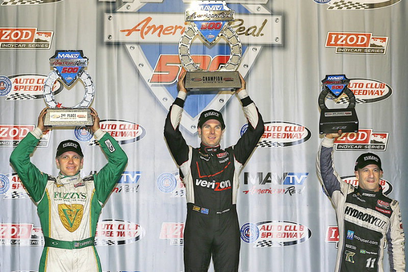 Wilson hurt in mid-race crash at Fontana