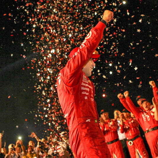 Carpenter: Mark wouldn't give way.