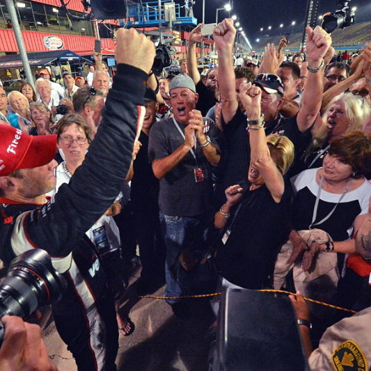 Carpenter: Mark wouldn't give way.