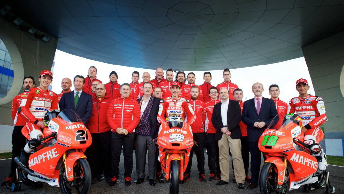 Moto3: Aspar presents 'Team Mahindra' 2015 livery