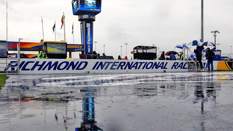 NASCAR: Rain forces Richmond Cup race postponement