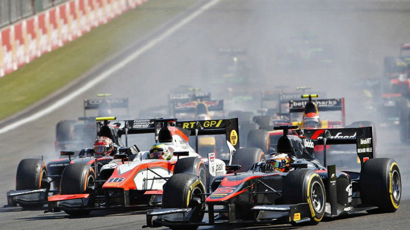 GP2: Spa feature race results