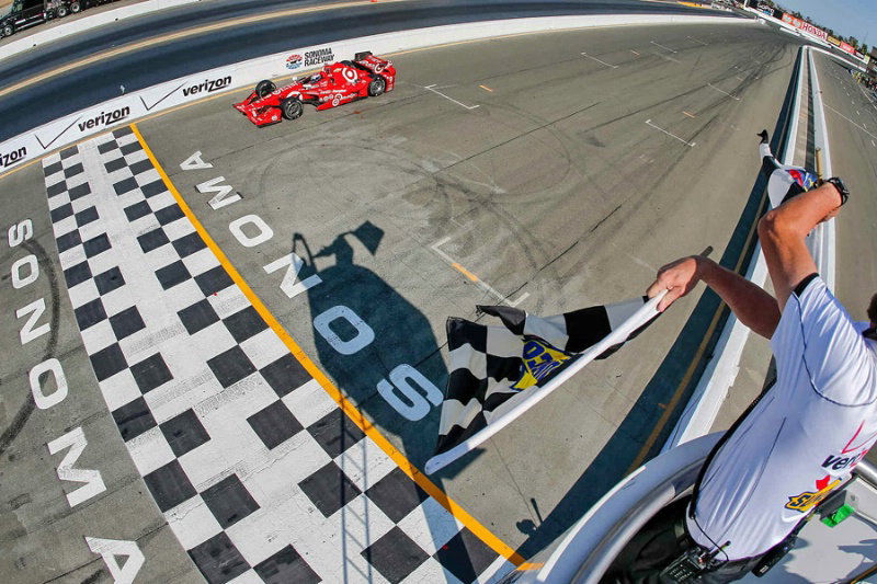 IndyCar: Dixon wins at Sonoma to steal 2015 title from Montoya