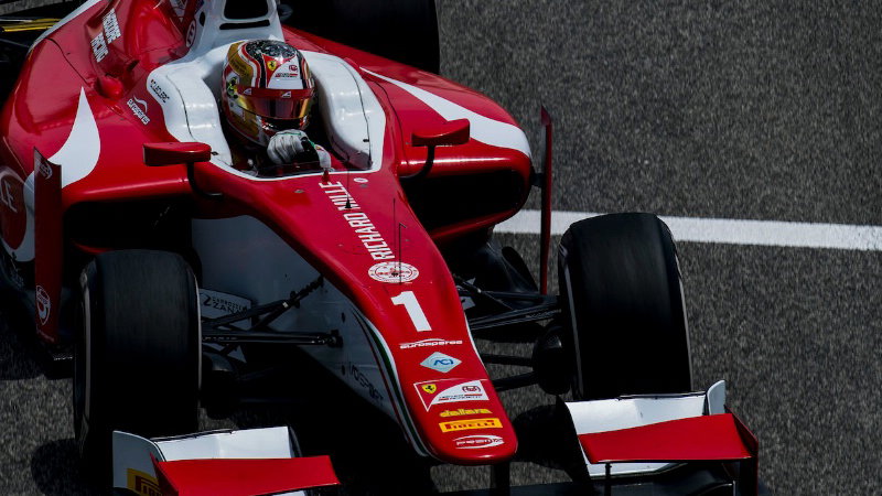 Charles Leclerc takes debut Formula 2 pole in Bahrain